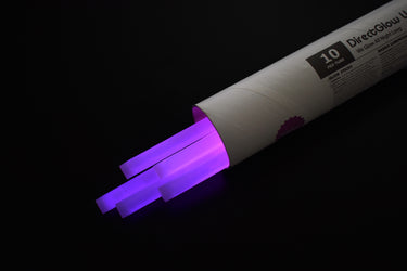 12 inch 15mm Purple Premium Glow Sticks- 10 Per Package